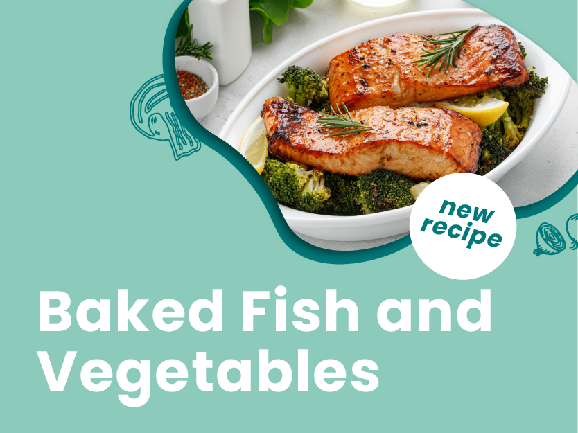 Baked Fish and Vegetables